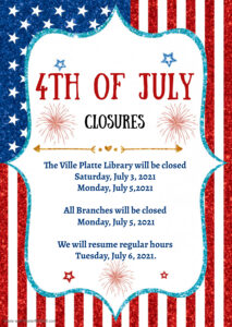 July 3rd & 5th Closing