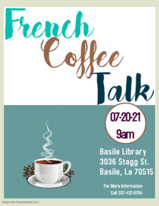 Basile - French Coffee Talk @ Basile Library
