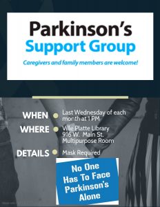 Parkinson's Support Group @ Evangeline Parish Library