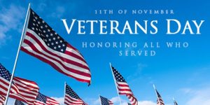 Main Library and all branches closed Monday Nov. 11th in observance of Veterans Day @ Evangeline Parish Library